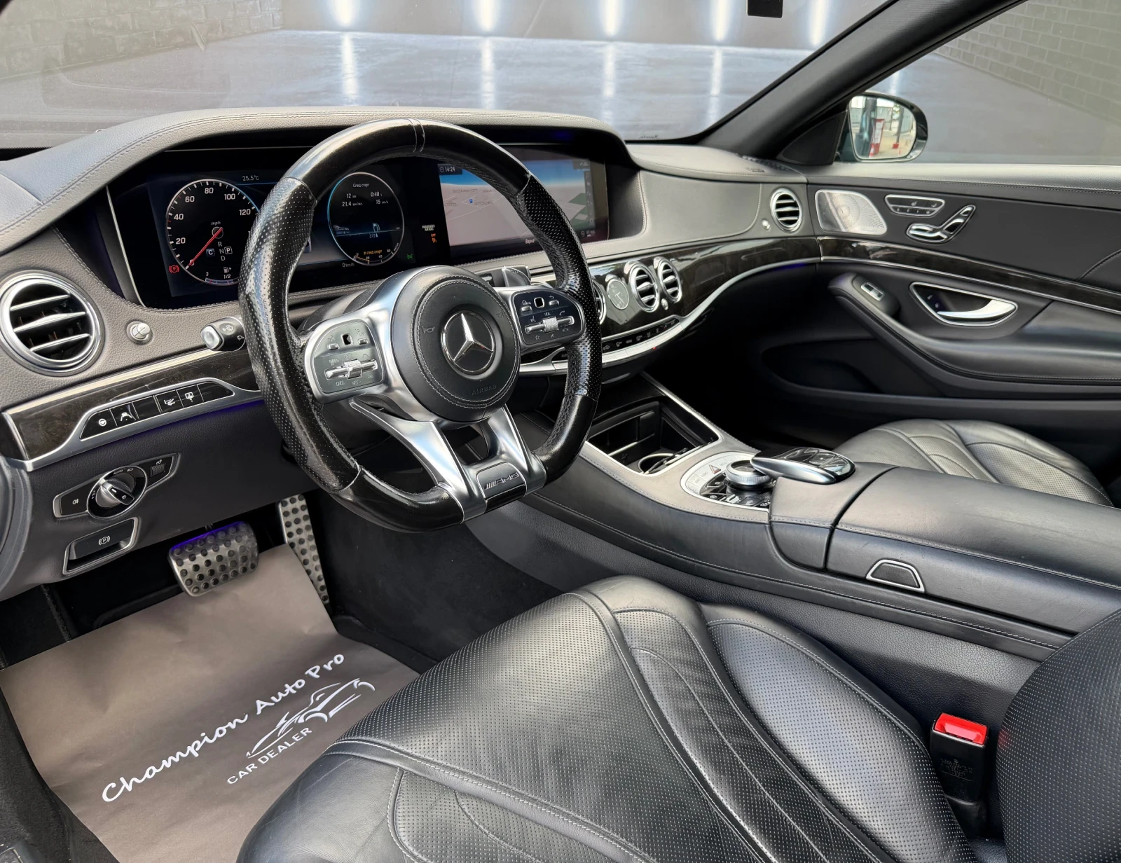 Mercedes-Benz S 350 AMG Long Full, снимка 9 - Автомобили и джипове - 54821261