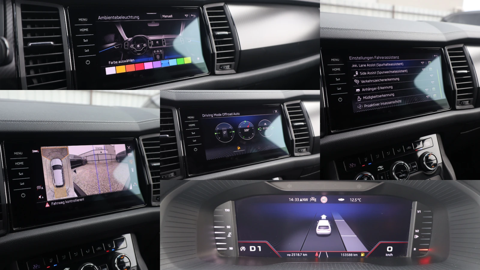 Skoda Kodiaq 2.0TDI 4х4 Face Sportline ACC KeyGO Обдухв Digital, снимка 13 - Автомобили и джипове - 53986312