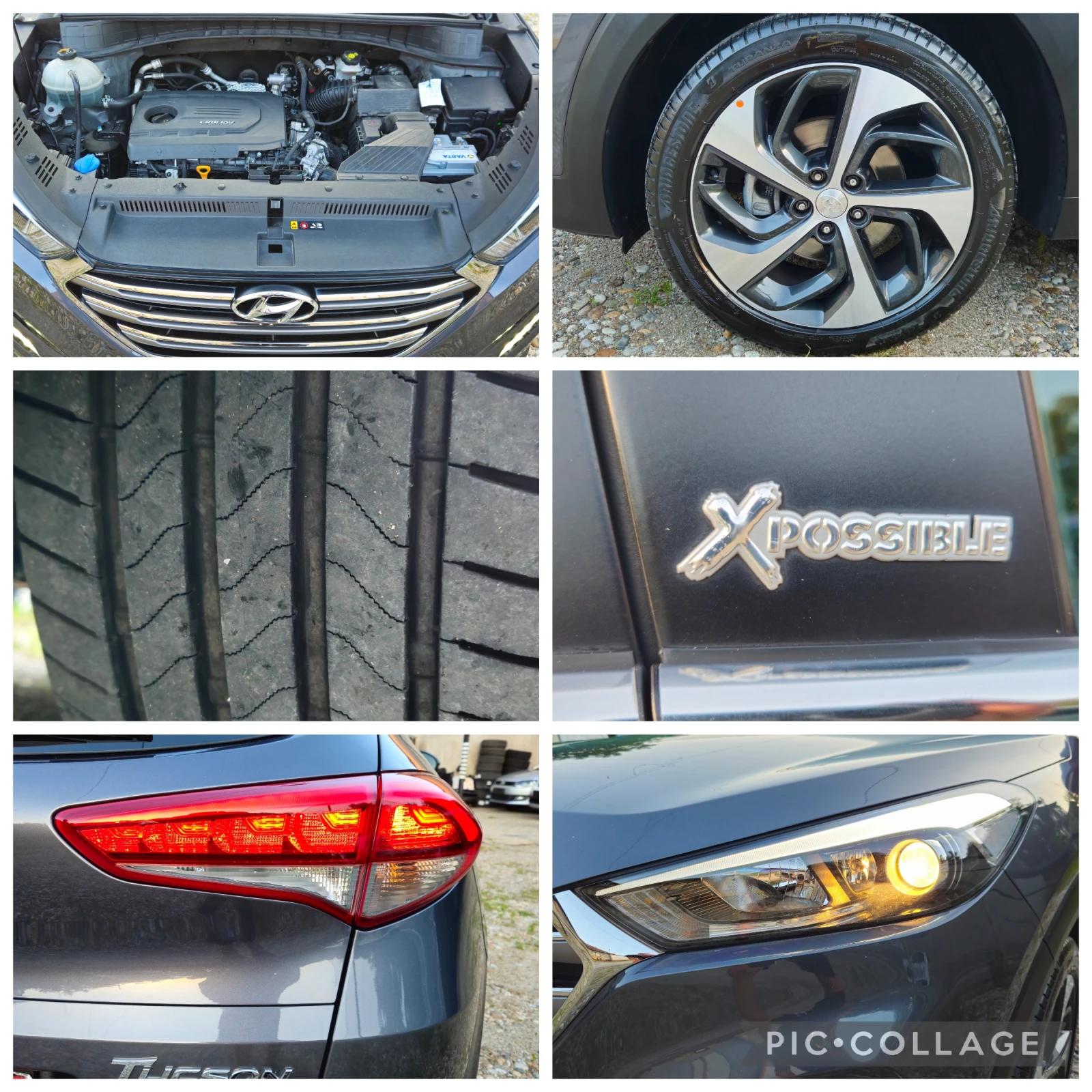 Hyundai Tucson 1.7CRDi-140кс* 2018* LED* НАВИГАЦИЯ* ПЕРФЕКТЕН, снимка 17 - Автомобили и джипове - 55422756