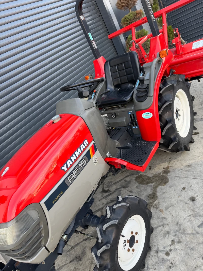Трактор Yanmar AF15 КАТО НОВ!, снимка 7 - Селскостопанска техника - 52966989