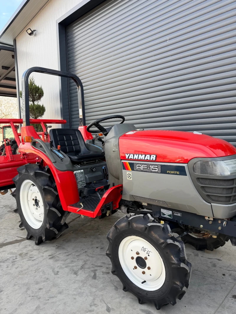 Трактор Yanmar AF15 КАТО НОВ!, снимка 3 - Селскостопанска техника - 52966989
