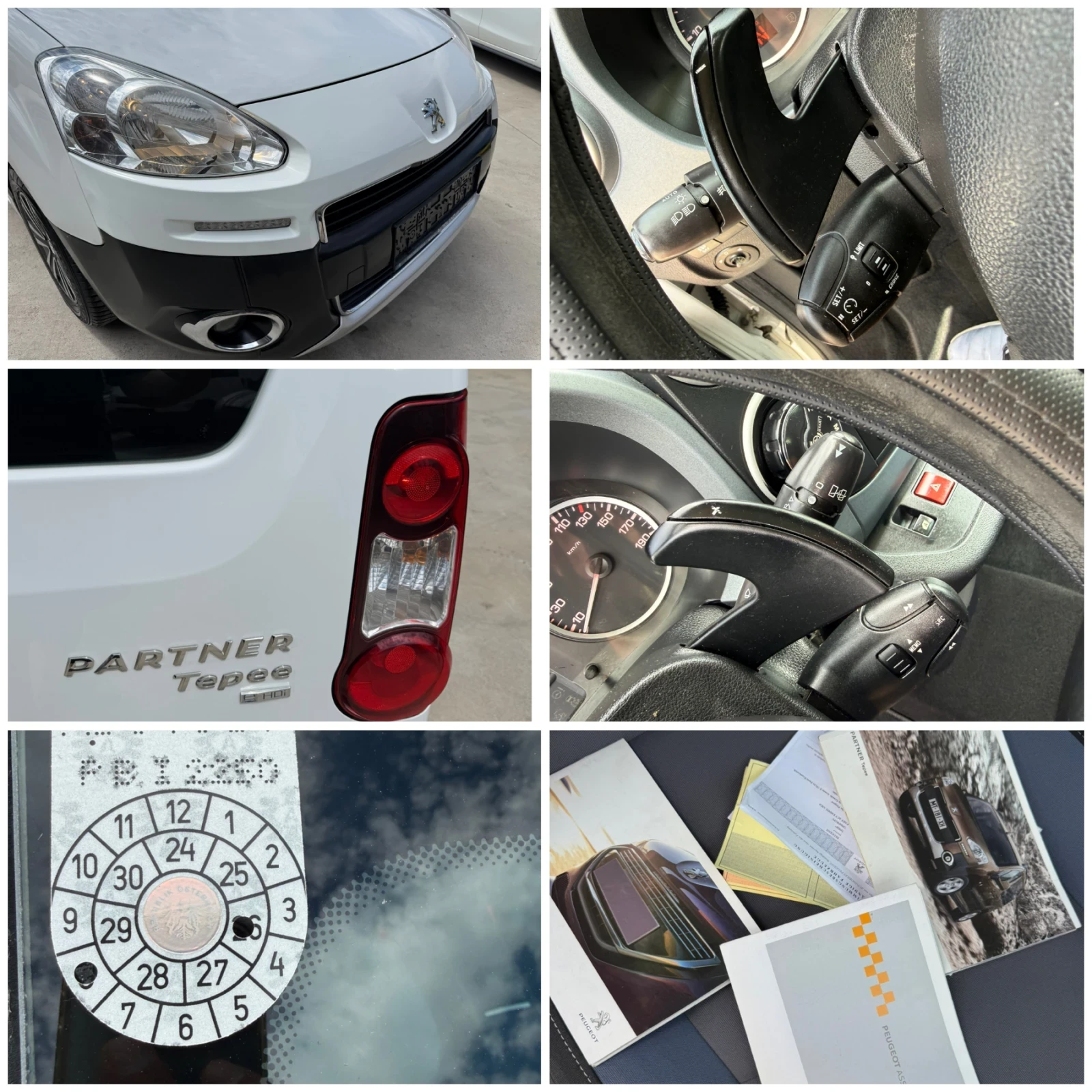 Peugeot Partner TEPEE E-HDI АВТОМАТИК ЛИЗИНГ, снимка 16 - Автомобили и джипове - 54678105