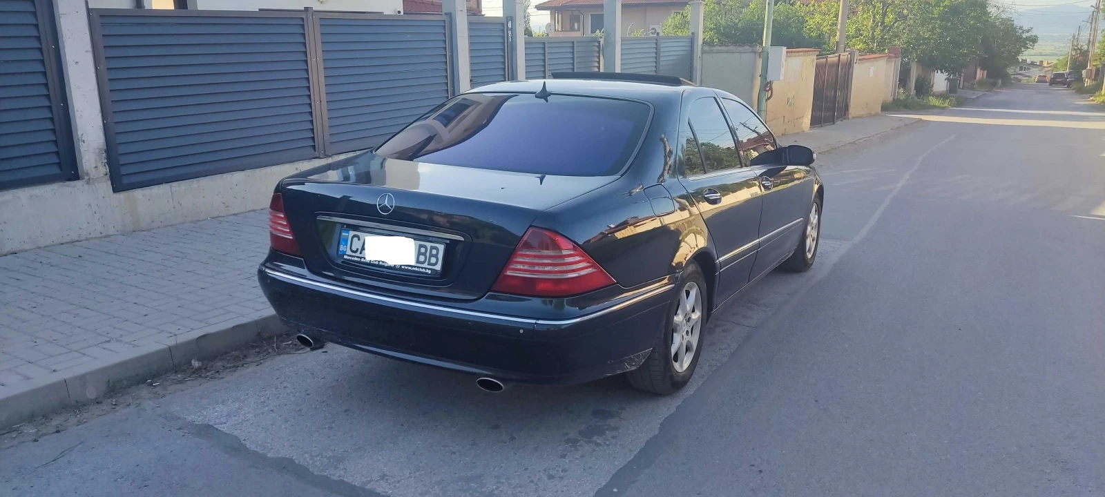 Mercedes-Benz S 500 Газ, обслужен автомат и вериги, снимка 8 - Автомобили и джипове - 54725134