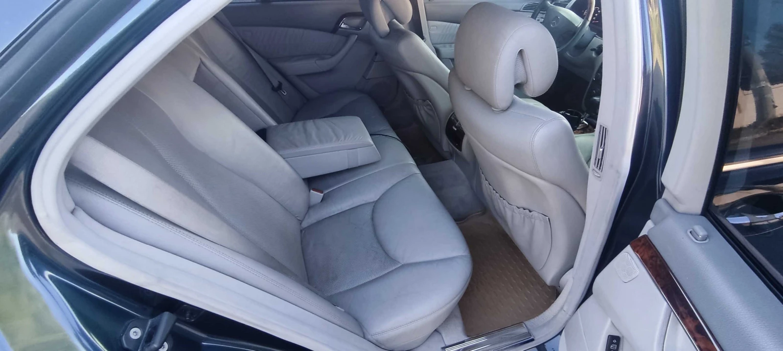Mercedes-Benz S 500 Газ, обслужен автомат и вериги, снимка 13 - Автомобили и джипове - 54725134