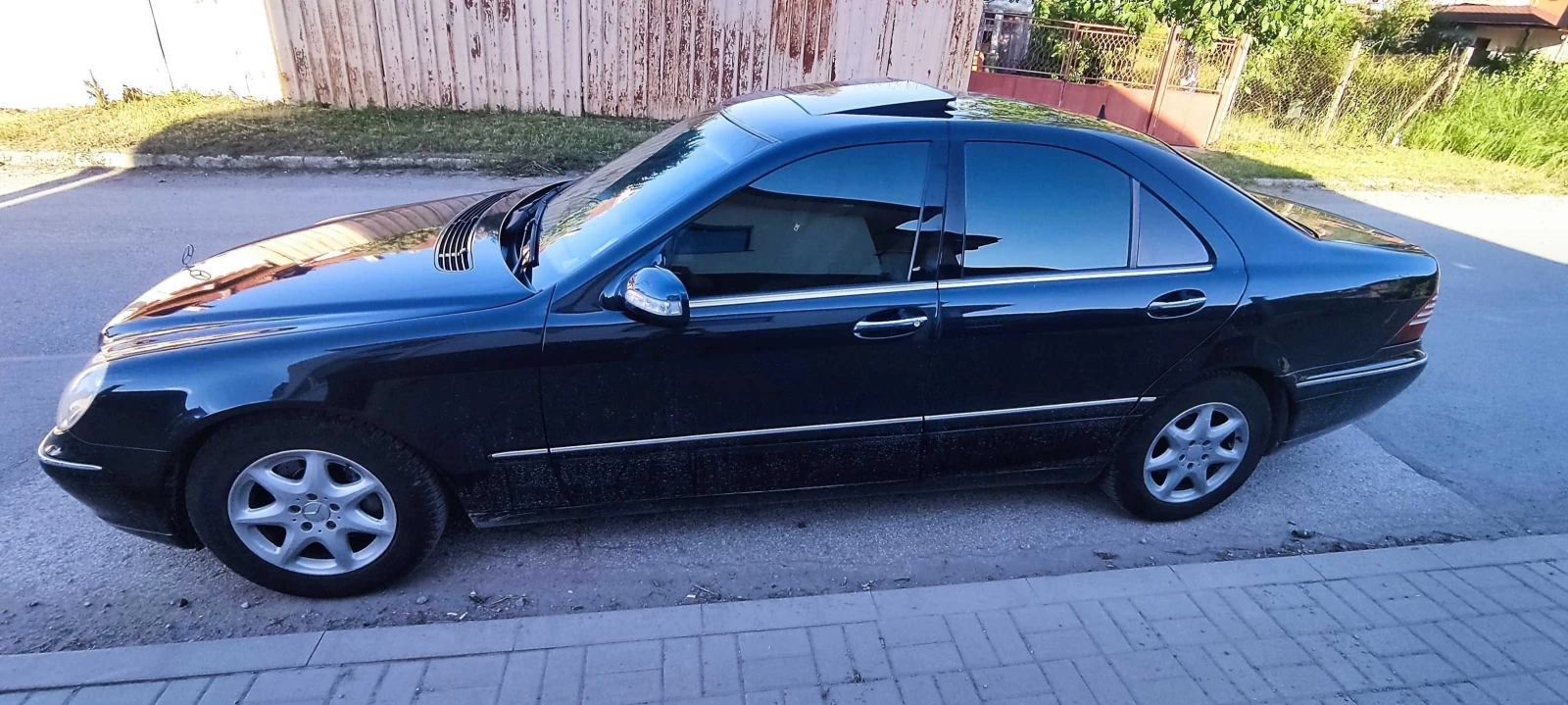 Mercedes-Benz S 500 Газ, обслужен автомат и вериги, снимка 4 - Автомобили и джипове - 54725134