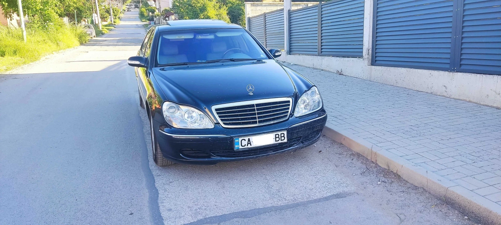 Mercedes-Benz S 500 Газ, обслужен автомат и вериги, снимка 2 - Автомобили и джипове - 54725134