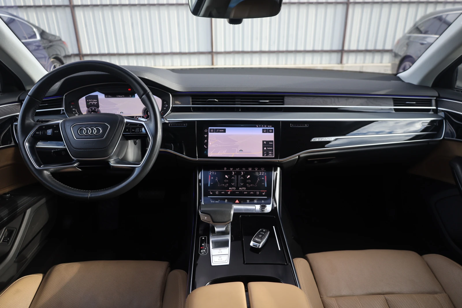 Audi A8 L 50TDI MASSAGE SoftClose Обдух B/О 360KAM #iCarbg, снимка 12 - Автомобили и джипове - 55314478