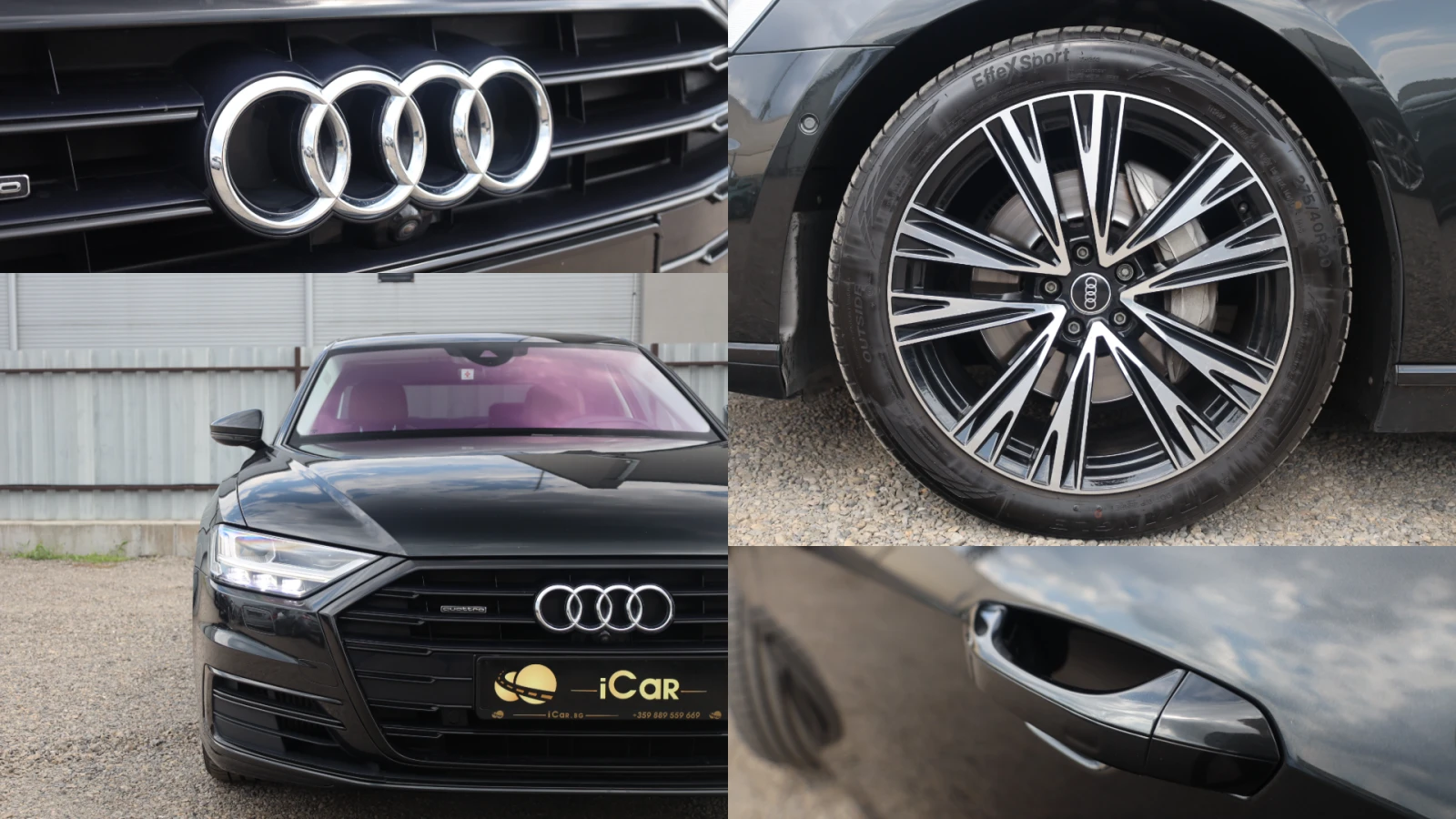 Audi A8 L 50TDI MASSAGE SoftClose Обдух B/О 360KAM #iCarbg, снимка 17 - Автомобили и джипове - 55314478