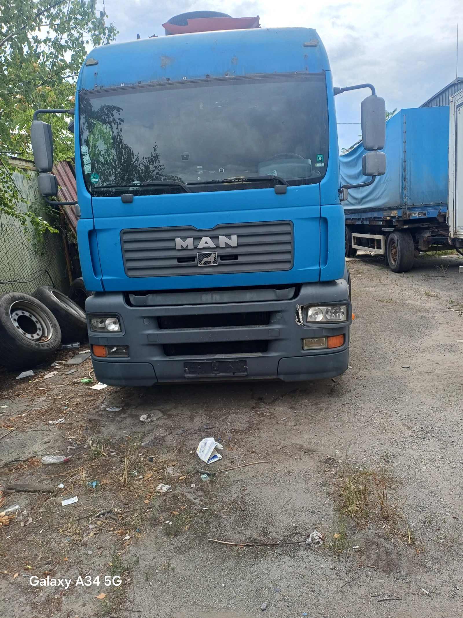 TGA 410 на части