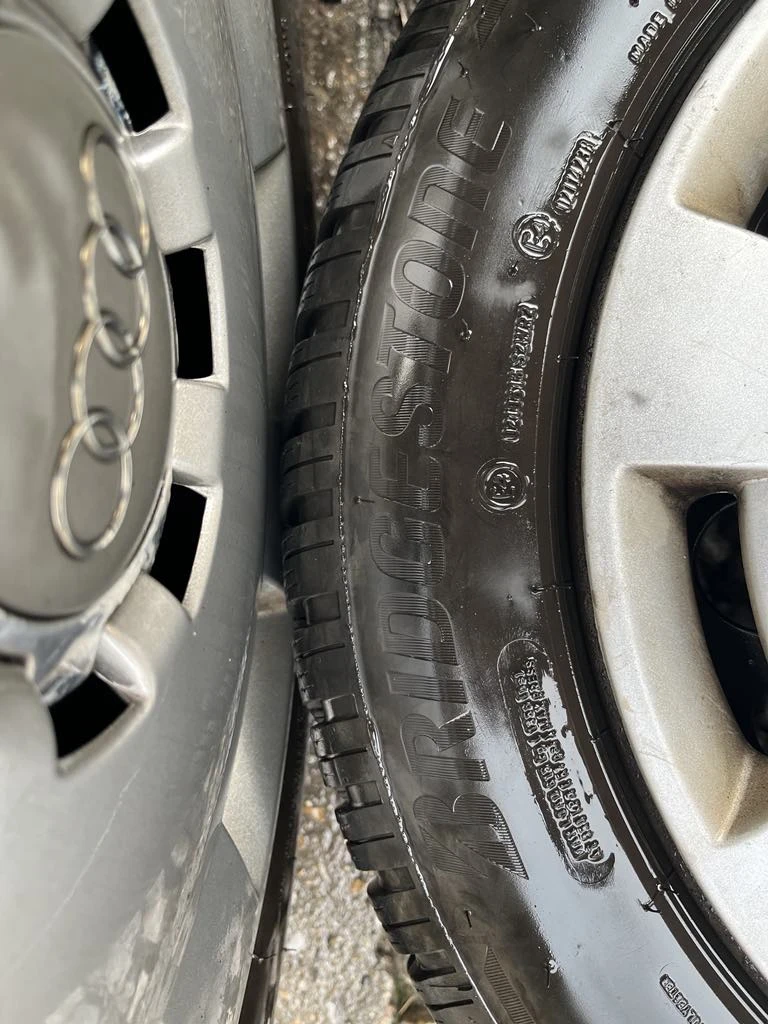 Гуми с джанти Bridgestone 205/55R16, снимка 5 - Гуми и джанти - 49466999