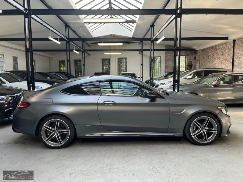 Mercedes-Benz C 63 AMG COUPE/469HP/NIGHT/PANO/CARBON/HUD/MEMO/KLESS/840f, снимка 6 - Автомобили и джипове - 52142833