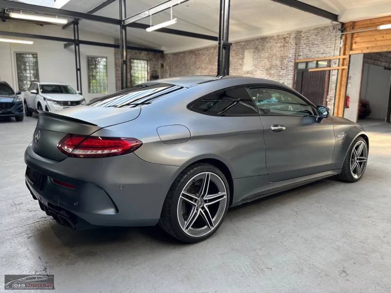 Mercedes-Benz C 63 AMG COUPE/469HP/NIGHT/PANO/CARBON/HUD/MEMO/KLESS/840f, снимка 7 - Автомобили и джипове - 52142833