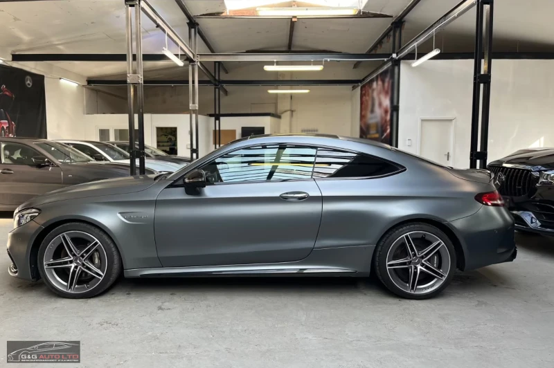 Mercedes-Benz C 63 AMG COUPE/469HP/NIGHT/PANO/CARBON/HUD/MEMO/KLESS/840f, снимка 3 - Автомобили и джипове - 52142833