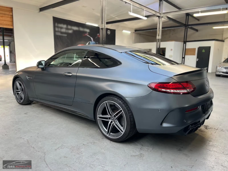 Mercedes-Benz C 63 AMG COUPE/469HP/NIGHT/PANO/CARBON/HUD/MEMO/KLESS/840f, снимка 4 - Автомобили и джипове - 52142833