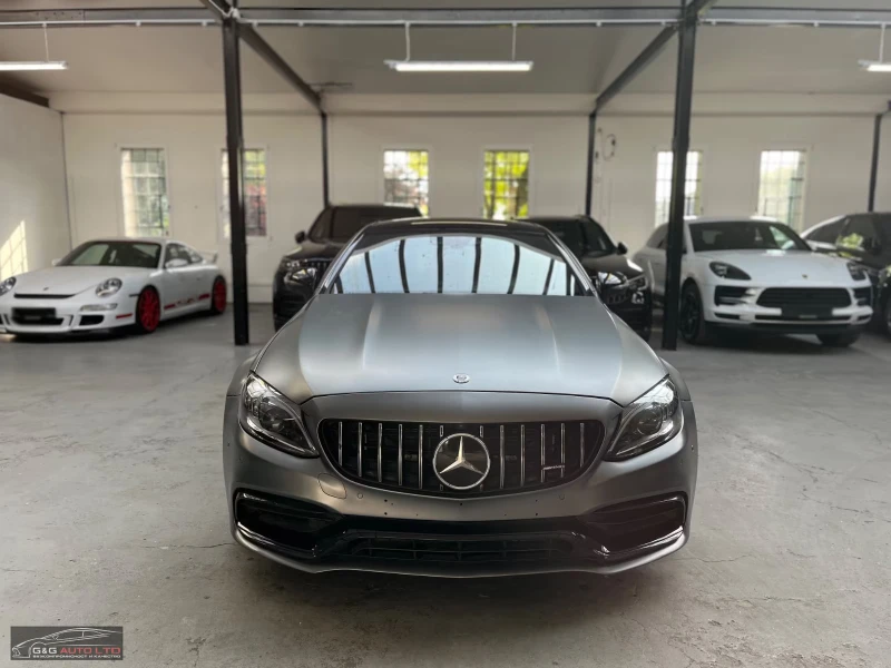 Mercedes-Benz C 63 AMG COUPE/469HP/NIGHT/PANO/CARBON/HUD/MEMO/KLESS/840f, снимка 2 - Автомобили и джипове - 52142833