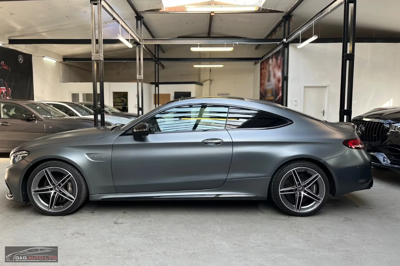 Mercedes-Benz C 63 AMG COUPE/469HP/NIGHT/PANO/CARBON/HUD/MEMO/KLESS/840f - изображение 3
