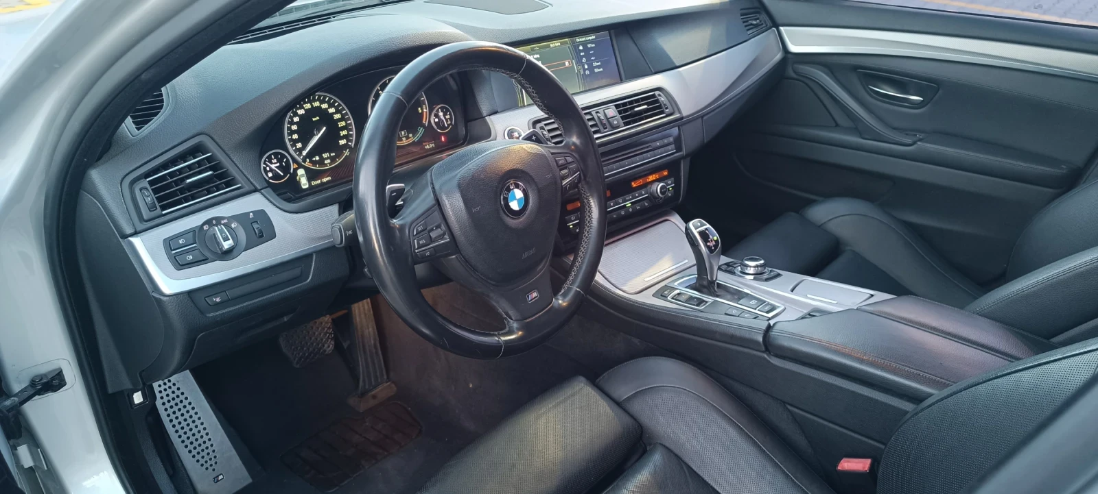 BMW 535 Всички екстри РЕАЛНИ КИЛОМЕТРИ , снимка 14 - Автомобили и джипове - 53754370
