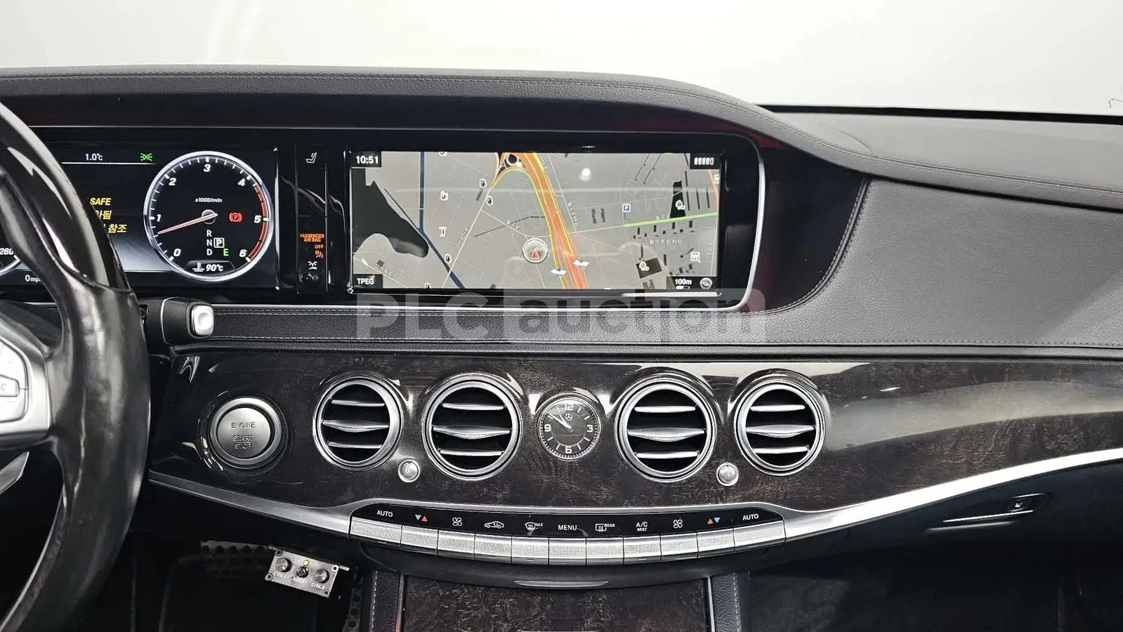 Mercedes-Benz S 350 AMG line/Head up/360 Cam/Heated/Ventilated/Distron, снимка 9 - Автомобили и джипове - 54550795