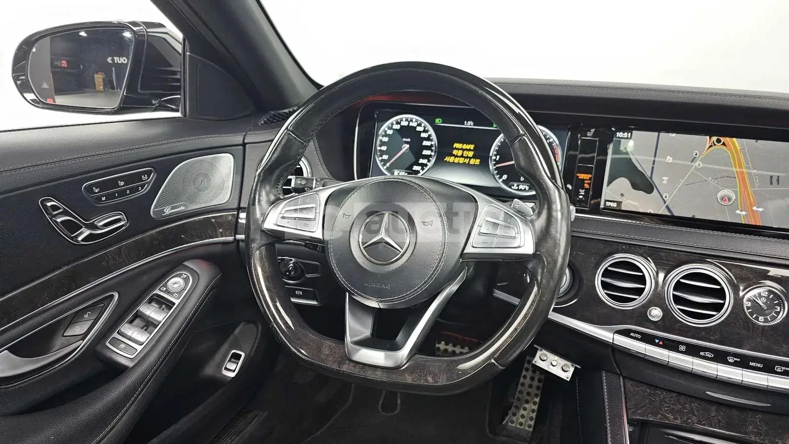 Mercedes-Benz S 350 AMG line/Head up/360 Cam/Heated/Ventilated/Distron, снимка 6 - Автомобили и джипове - 54550795