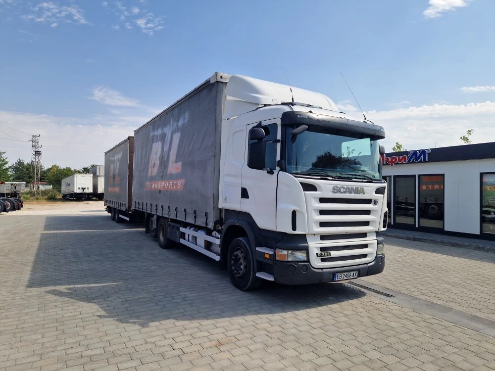Scania R 380 Композиция тристранна щора