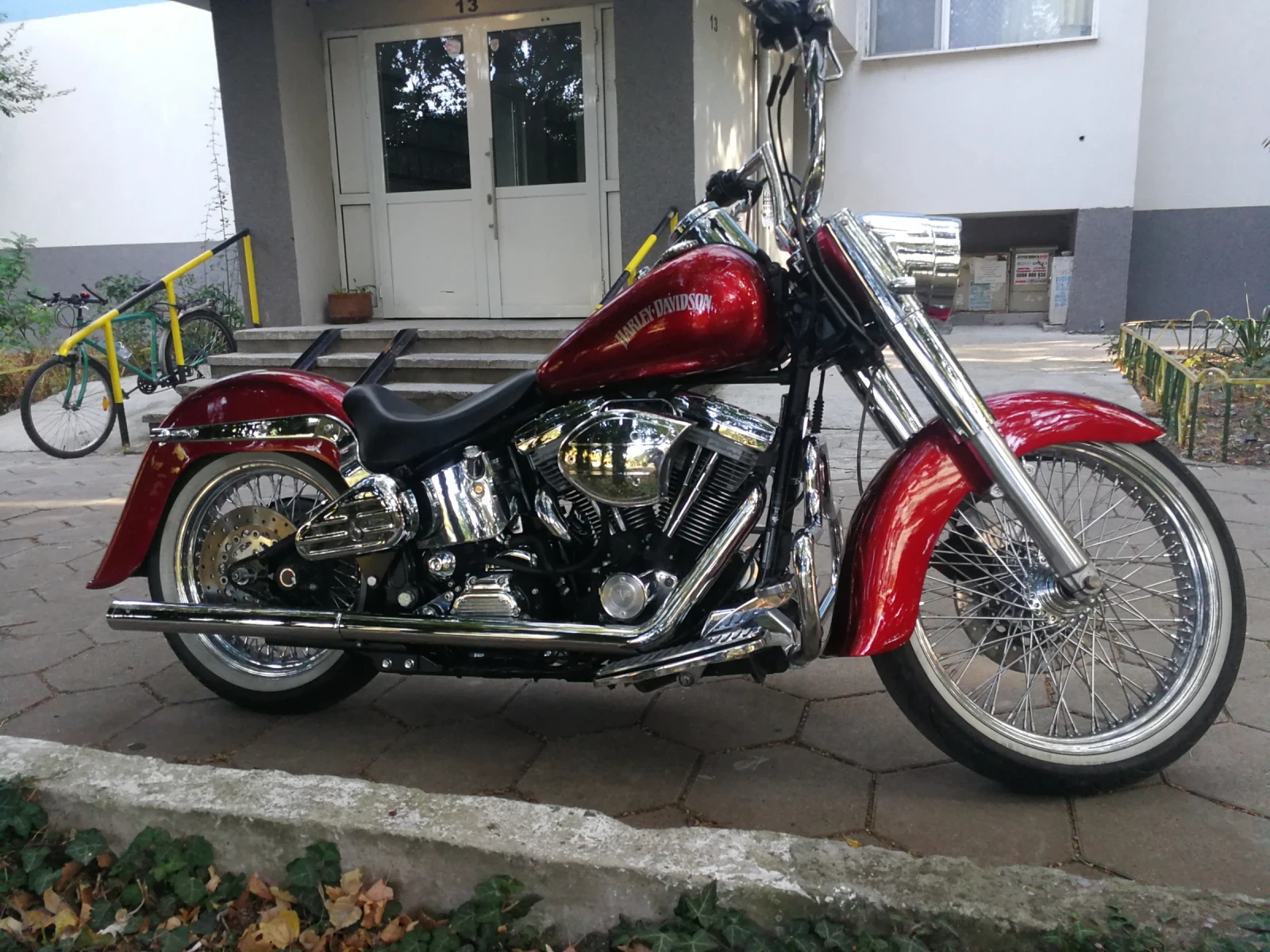Harley-Davidson Softail FLSTF, снимка 5 - Мотоциклети и мототехника - 56140118