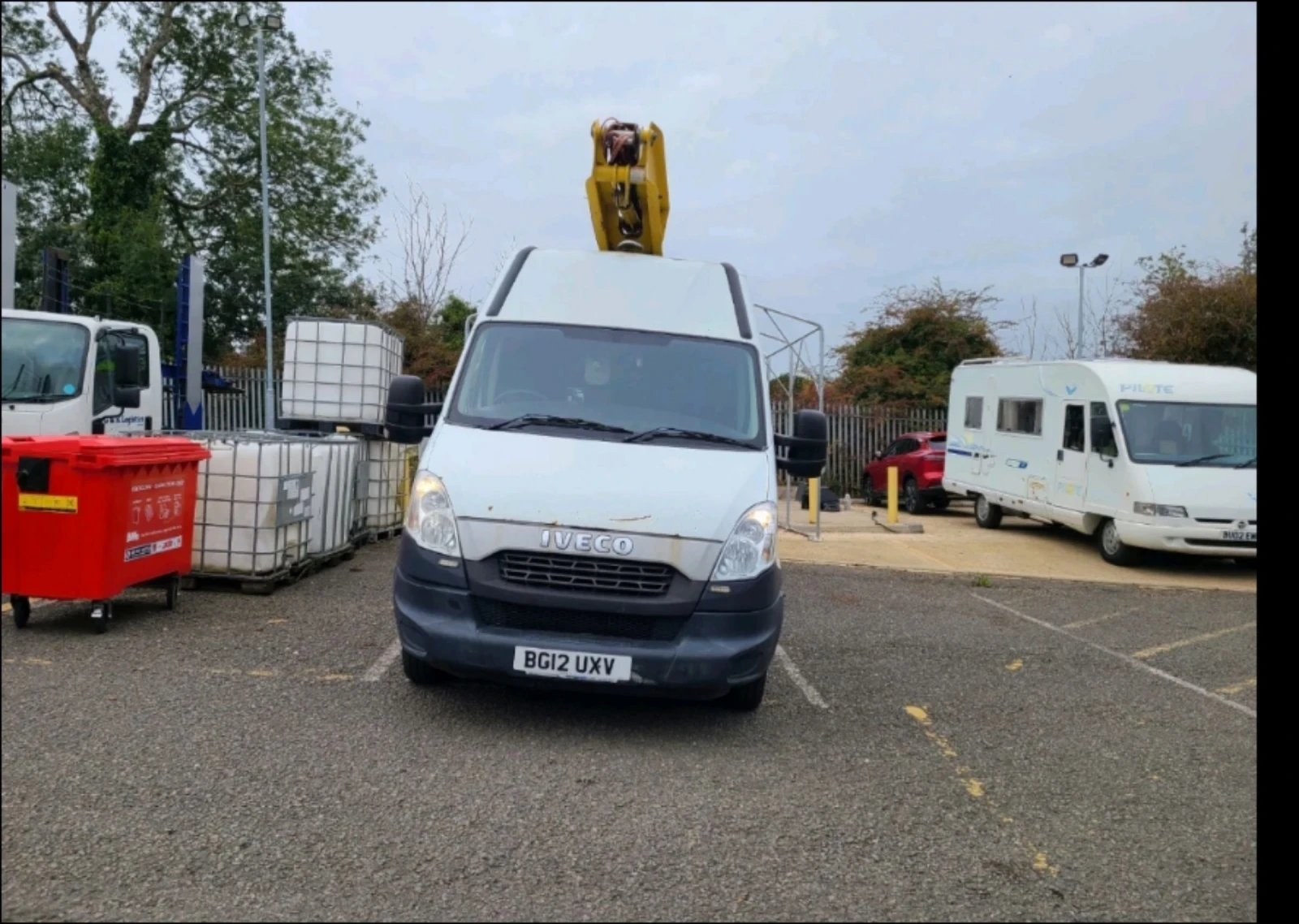 Автовишка Iveco 50C15, снимка 1