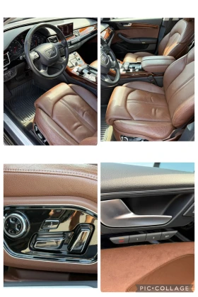 Audi A8 LONG* 4.2FSI* МАСАЖ* DISTR* NIGHT* AMB* ОБДУХ* ТОП - 33999 лв. - 67074640 9