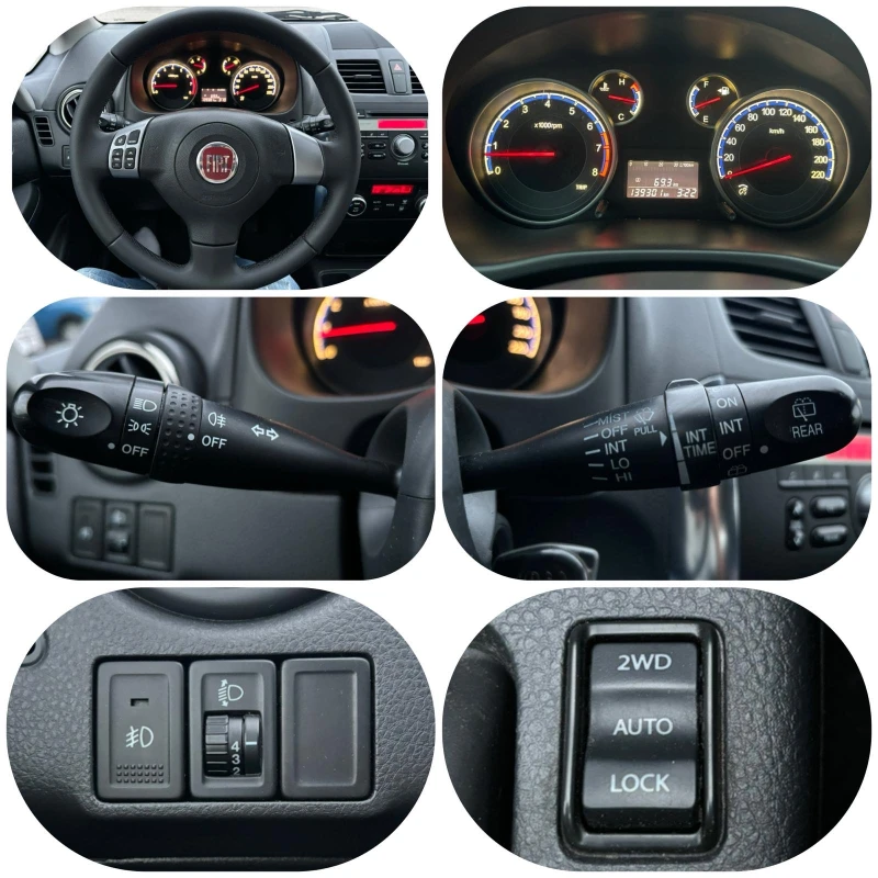 Fiat Sedici 1.6 I КАТО НОВА, снимка 12 - Автомобили и джипове - 47319337