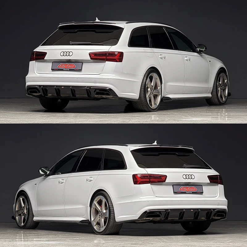 Audi A6 Bi-TDI* 326кс* Вакум* Въздух* MATRIX* 360* HEAD-UP, снимка 4 - Автомобили и джипове - 50224631