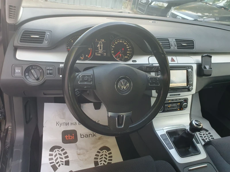 VW Passat 2.0 TDI  170  ks .NAVI PODGREV 6 skr EUR 5  , снимка 10 - Автомобили и джипове - 51622234