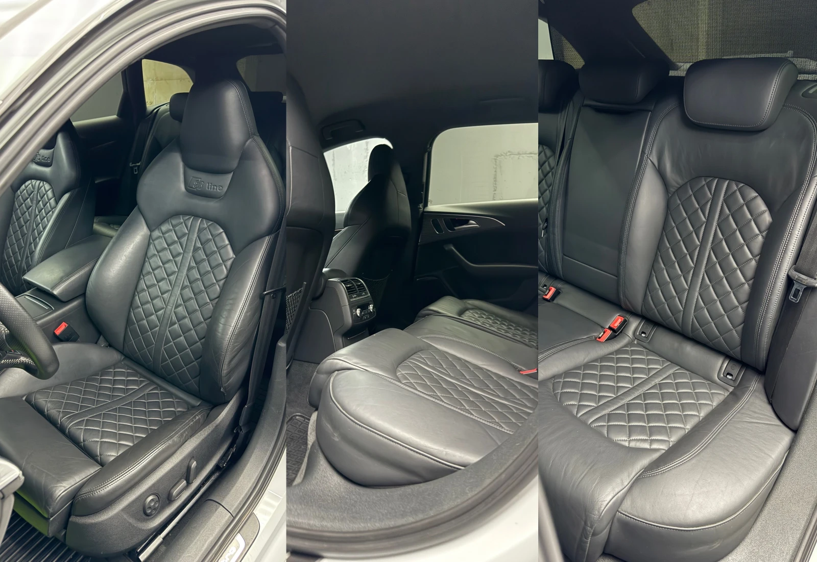 Audi A6 Bi-TDI* 326кс* Вакум* Въздух* MATRIX* 360* HEAD-UP - изображение 8