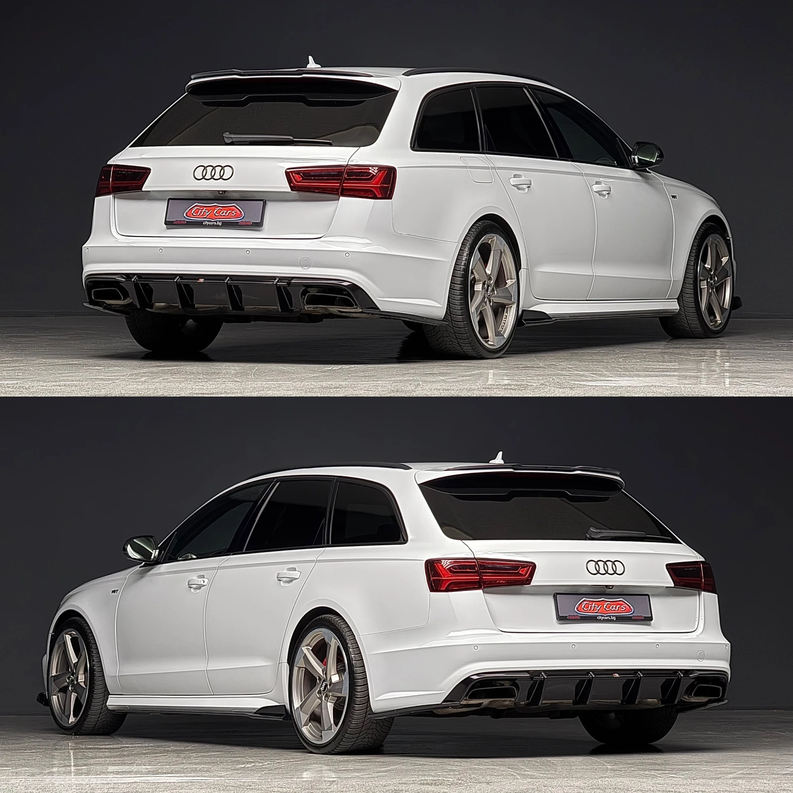 Audi A6 Bi-TDI* 326кс* Вакум* Въздух* MATRIX* 360* HEAD-UP - изображение 4