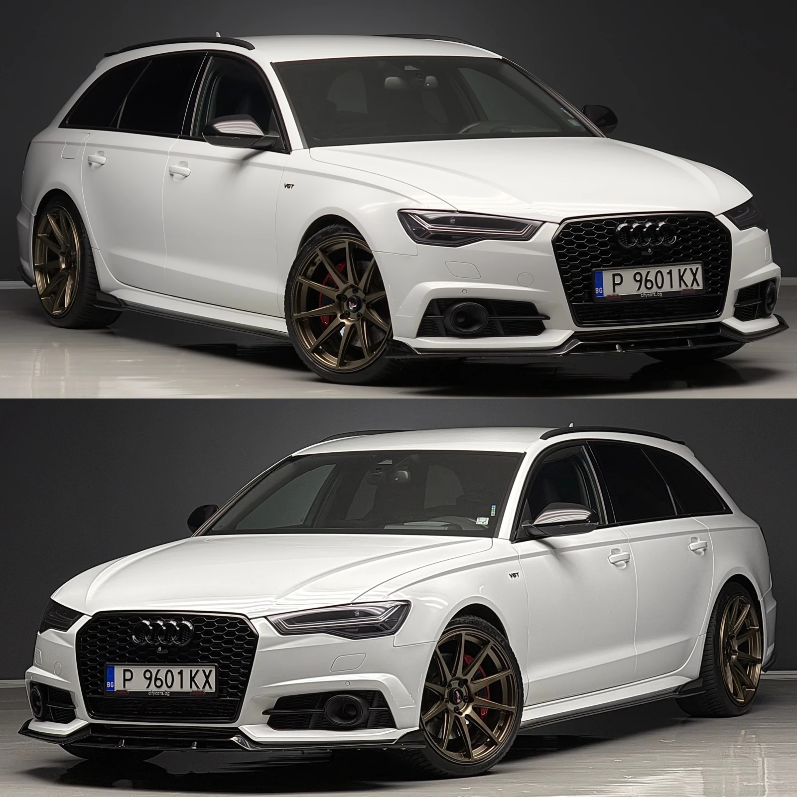 Audi A6 Bi-TDI* 326кс* Вакум* Въздух* MATRIX* 360* HEAD-UP - изображение 2