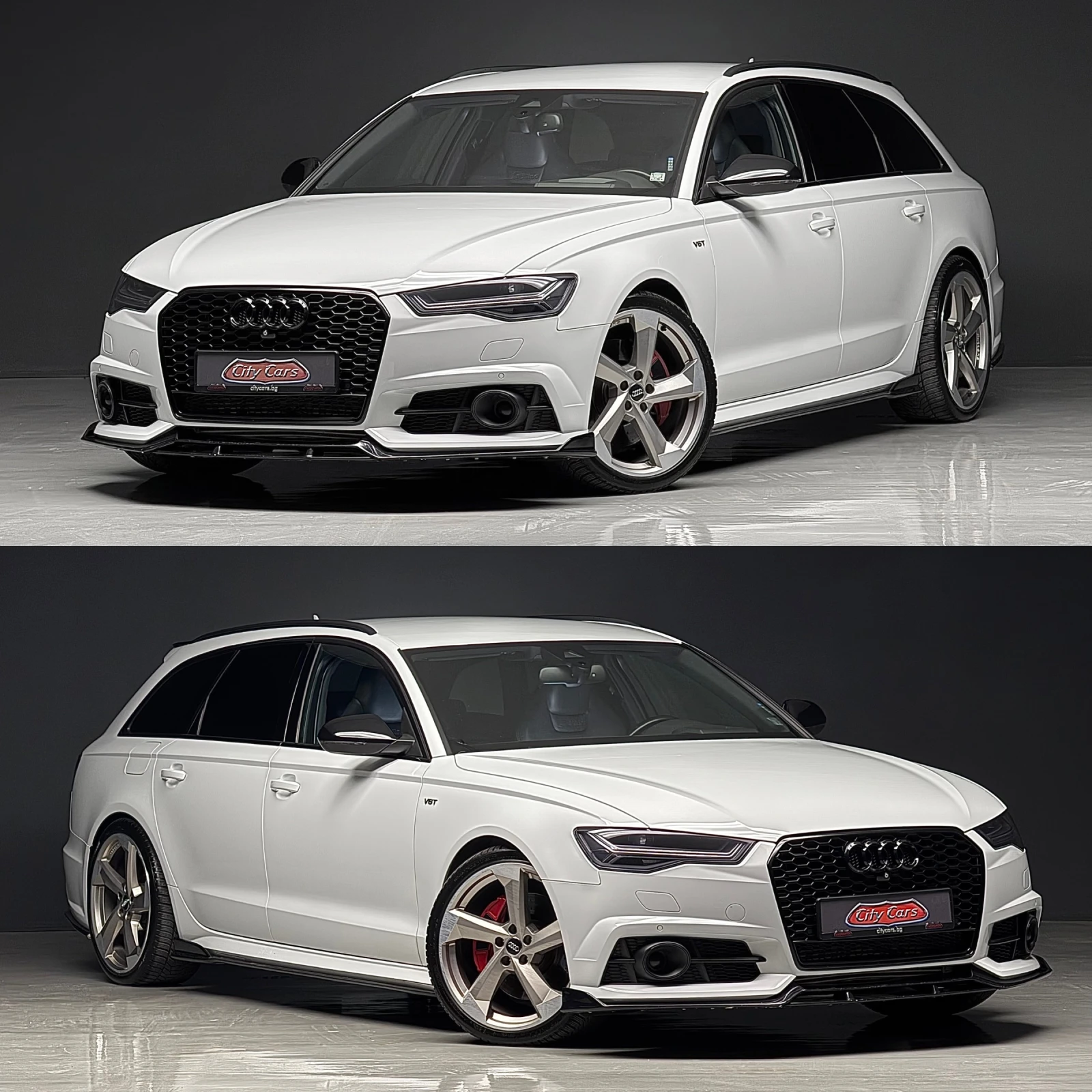 Audi A6 Bi-TDI* 326кс* Вакум* Въздух* MATRIX* 360* HEAD-UP - изображение 2