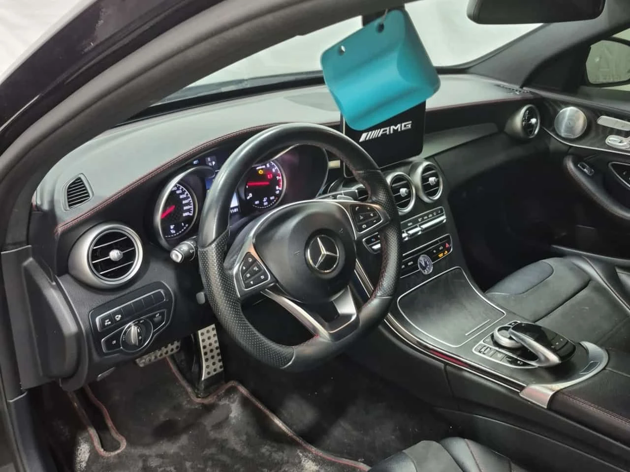 Mercedes-Benz C 43 AMG  | DISTRONIC | 360 |  PANO | ДВА КЛЮЧА , снимка 10 - Автомобили и джипове - 54944196