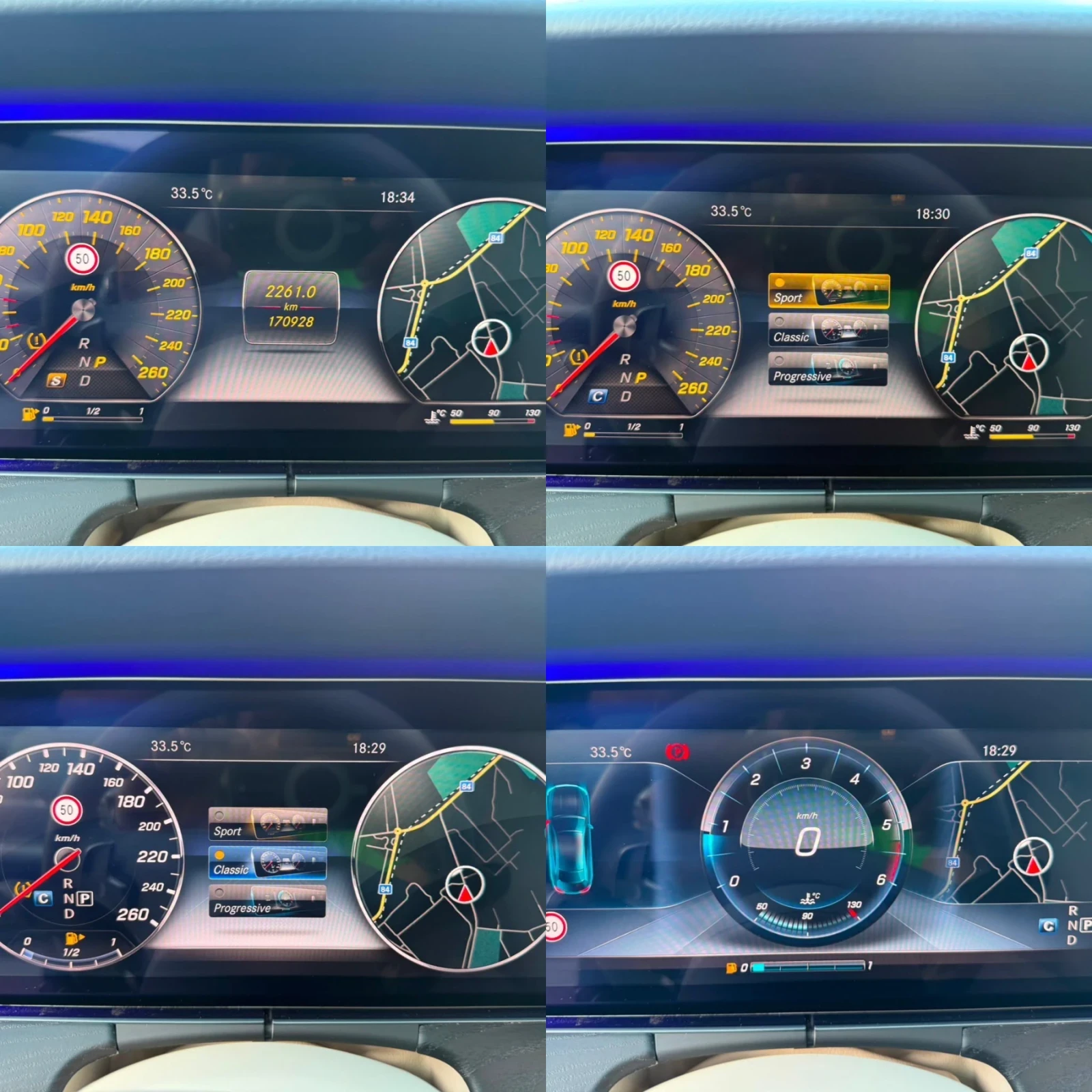 Mercedes-Benz E 220 AMG, 4MATIC, 9 G, DIGITAL HEAD-UP, FULL , снимка 12 - Автомобили и джипове - 55686874