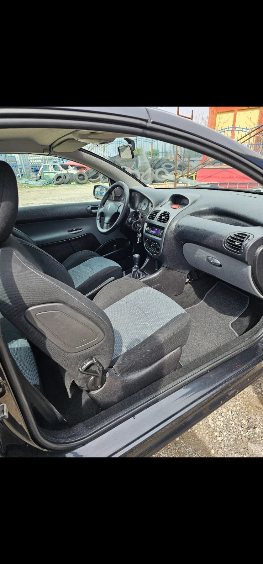 Peugeot 206 Кабриолет , снимка 8 - Автомобили и джипове - 55905207
