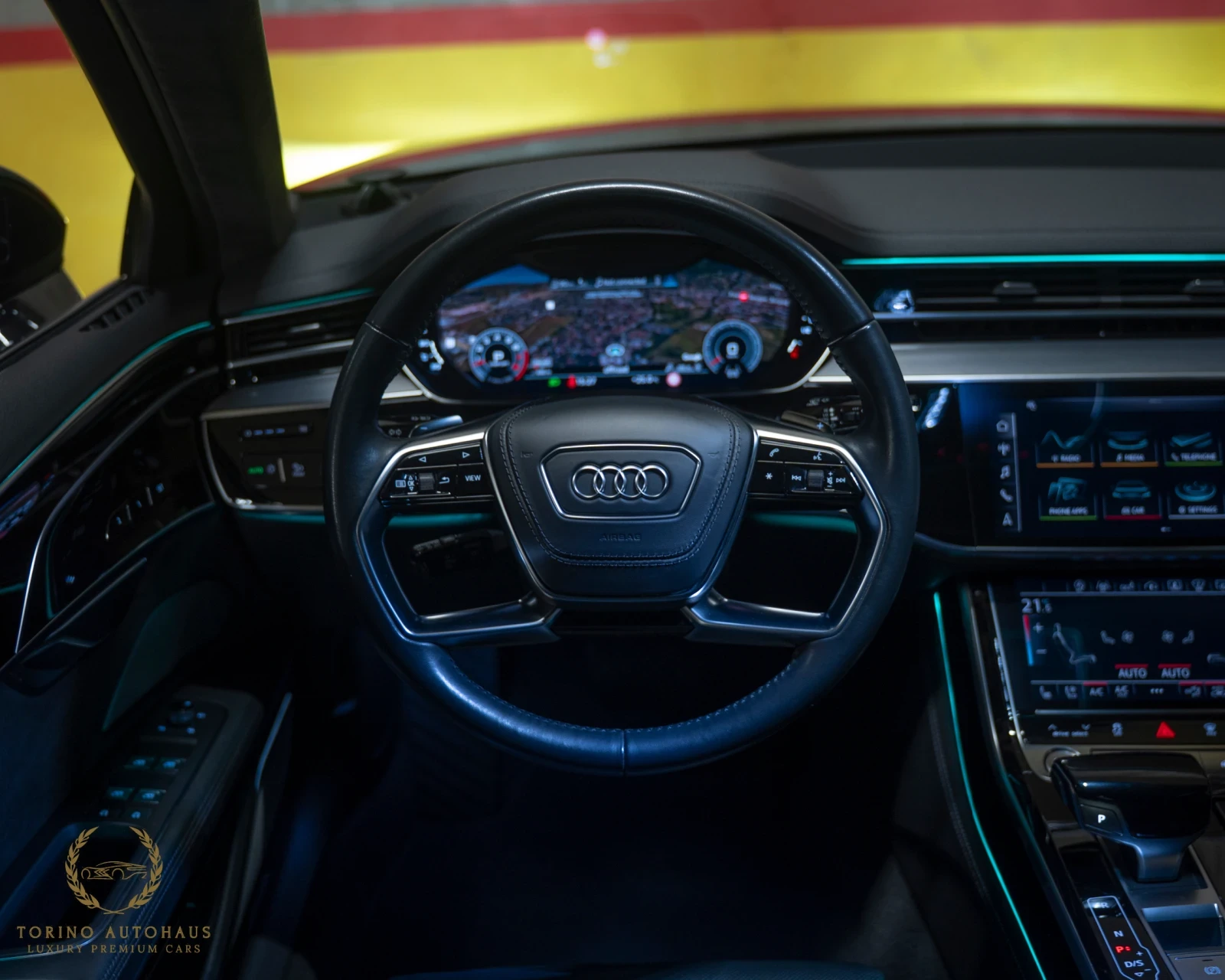 Audi A8 3xTV* 4D B&O* PANO* 360CAM* MASSAGE* FULLMAXX* , снимка 14 - Автомобили и джипове - 56012234