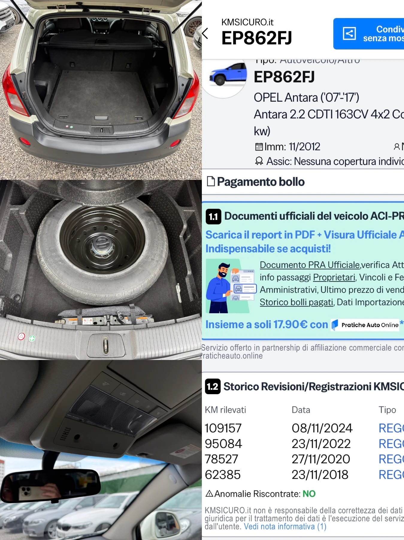 Opel Antara 2.2CDTI/163hp/Cosmo/117 000km/������� �� ������� | Mobile.bg � ����������� 17