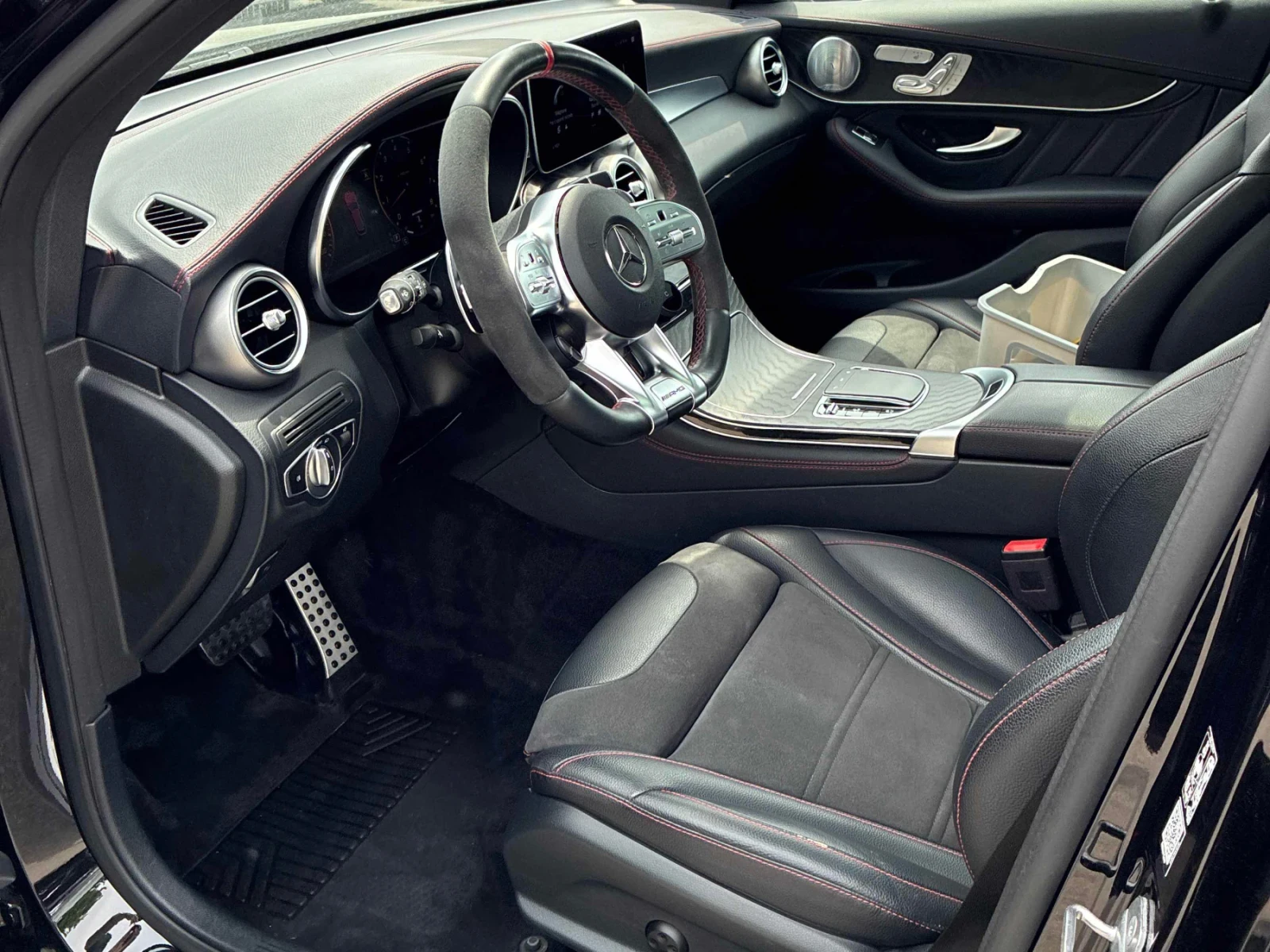 Mercedes-Benz GLC 43 AMG ДИСТРОНИК * ПОДГРЕВ * ПАНОРАМА * 360 * BURMESTER, снимка 6 - Автомобили и джипове - 54803257