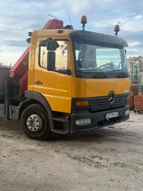 Mercedes-Benz Atego Бордови с Кран, снимка 3