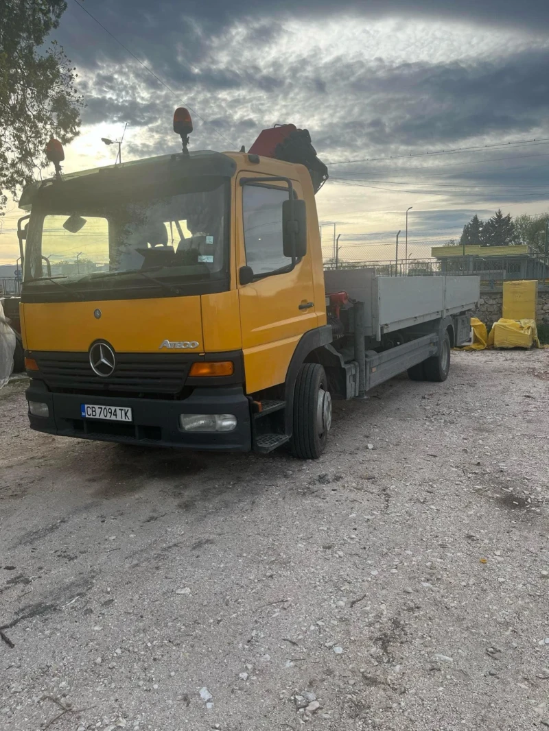 Mercedes-Benz Atego Бордови с Кран, снимка 2 - Камиони - 48529834