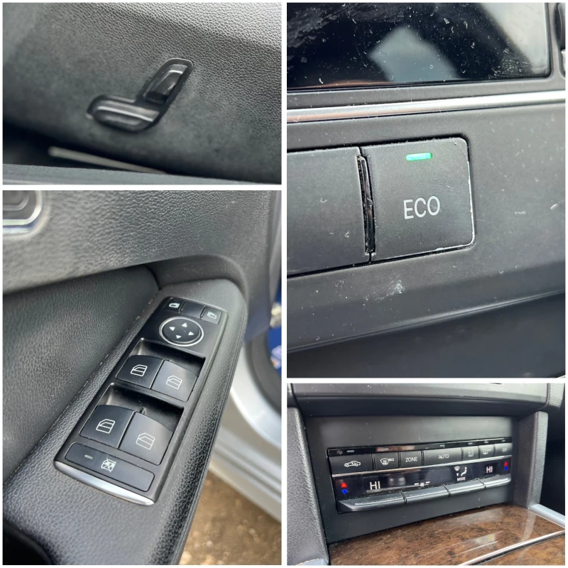 Mercedes-Benz E 220 7 G-tronik* ECO * Уникат* Кожа* BlueEfficiecy, снимка 13 - Автомобили и джипове - 48983014