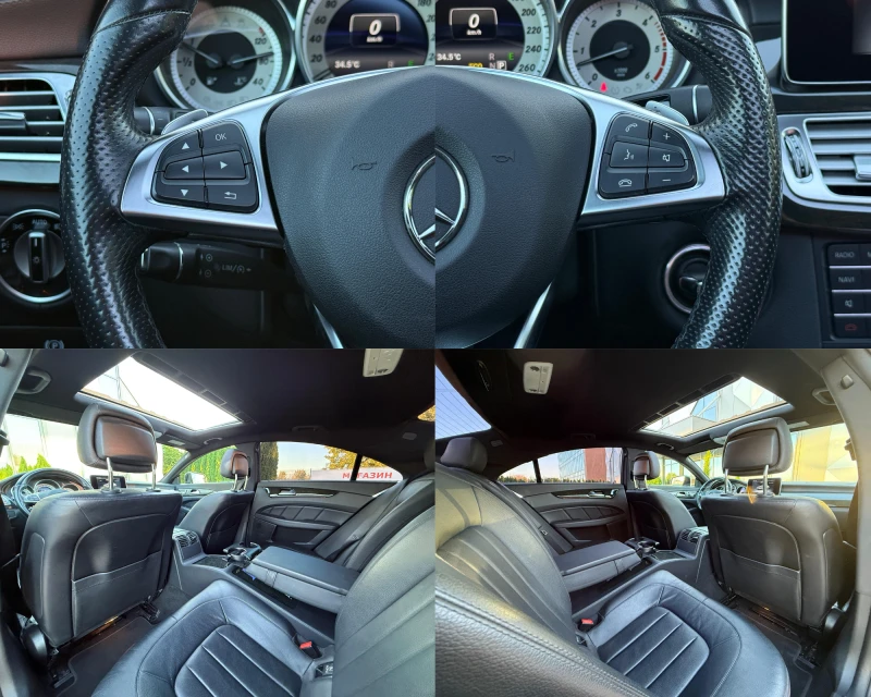 Mercedes-Benz CLS 350 d AMG 9G Tronic/ Дистроник / 360 Камера / Панорама, снимка 10 - Автомобили и джипове - 52395291