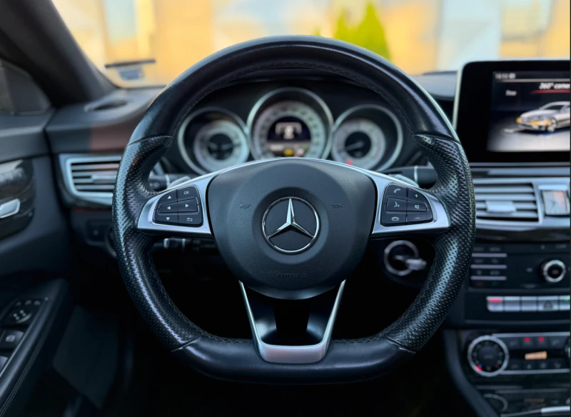Mercedes-Benz CLS 350 d AMG 9G Tronic/ Дистроник / 360 Камера / Панорама, снимка 6 - Автомобили и джипове - 52395291