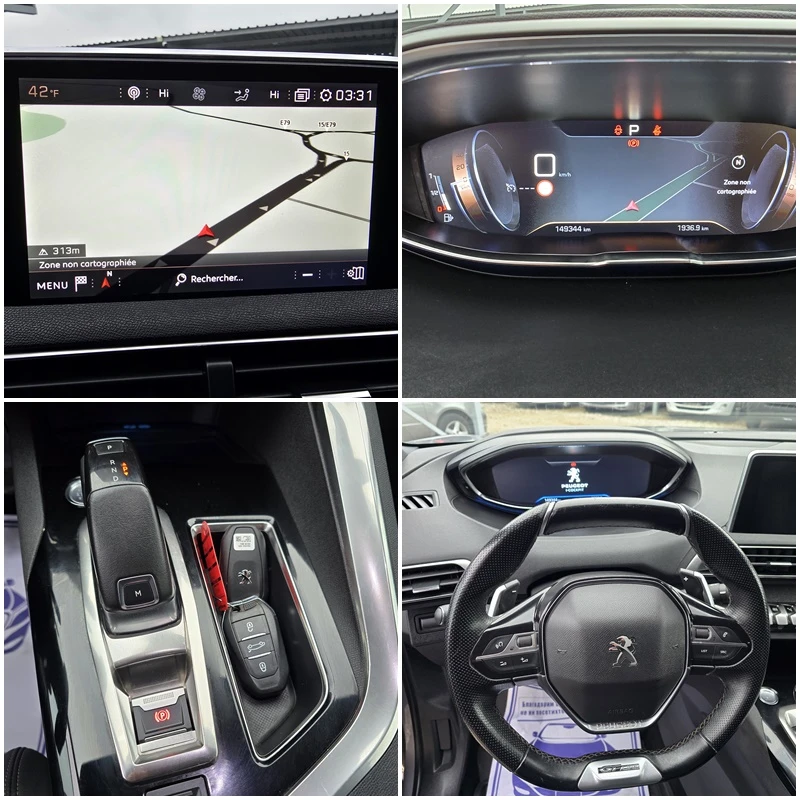 Peugeot 5008 1.5 GTline 131кс ! ! РЕАЛНИ КИЛОМЕТРИ, снимка 16 - Автомобили и джипове - 52659664