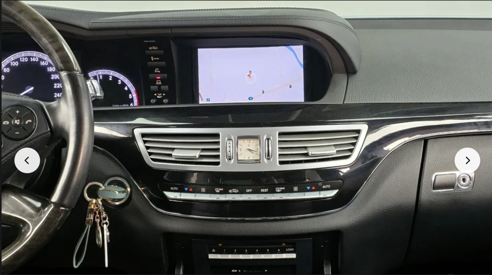 Mercedes-Benz S 350 AMG* PACK* ПОДГРЕВ* ОБДУХВАНЕ* КАМЕРА* КЕЙЛЕС*  - изображение 9