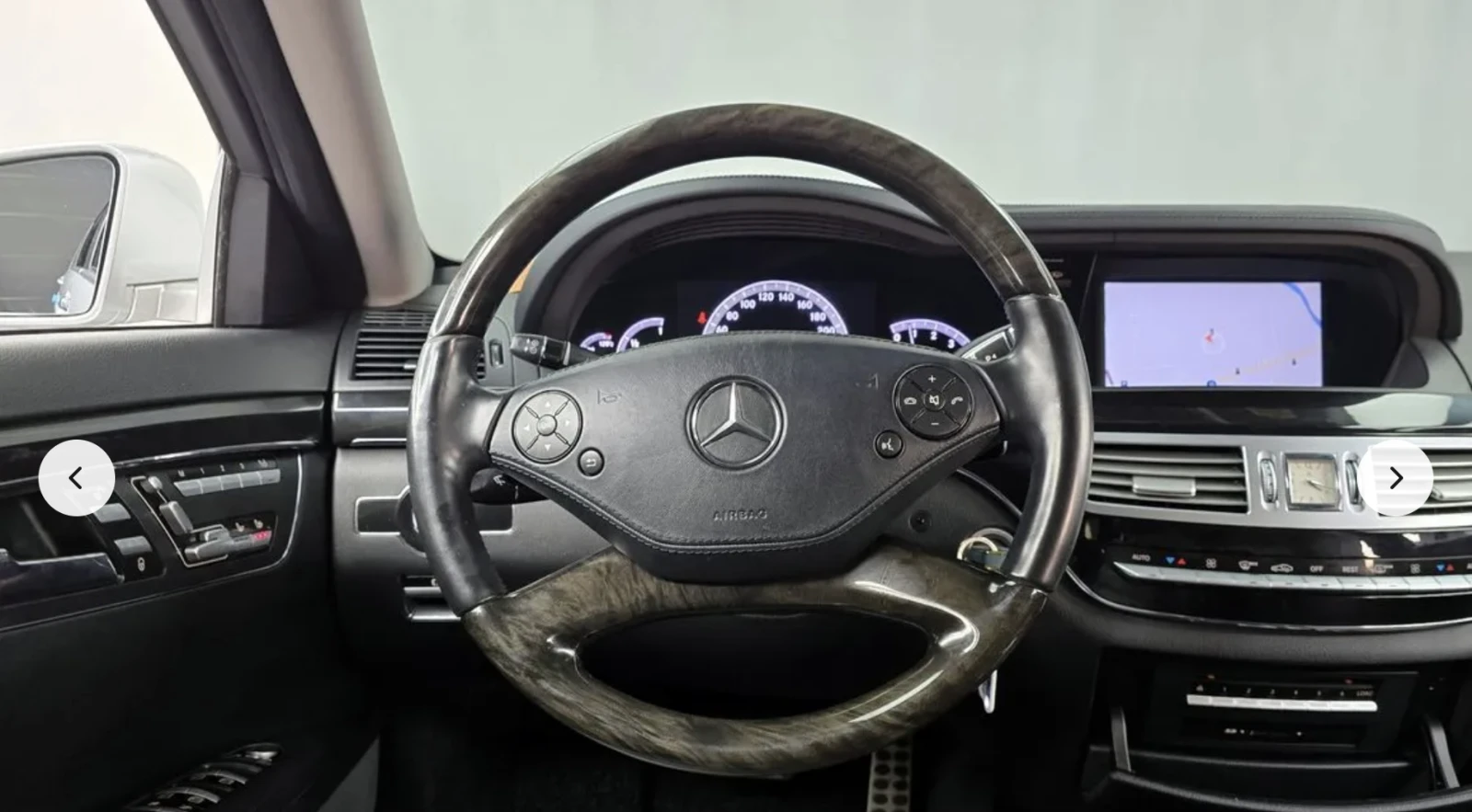 Mercedes-Benz S 350 AMG* PACK* ПОДГРЕВ* ОБДУХВАНЕ* КАМЕРА* КЕЙЛЕС*  - изображение 8