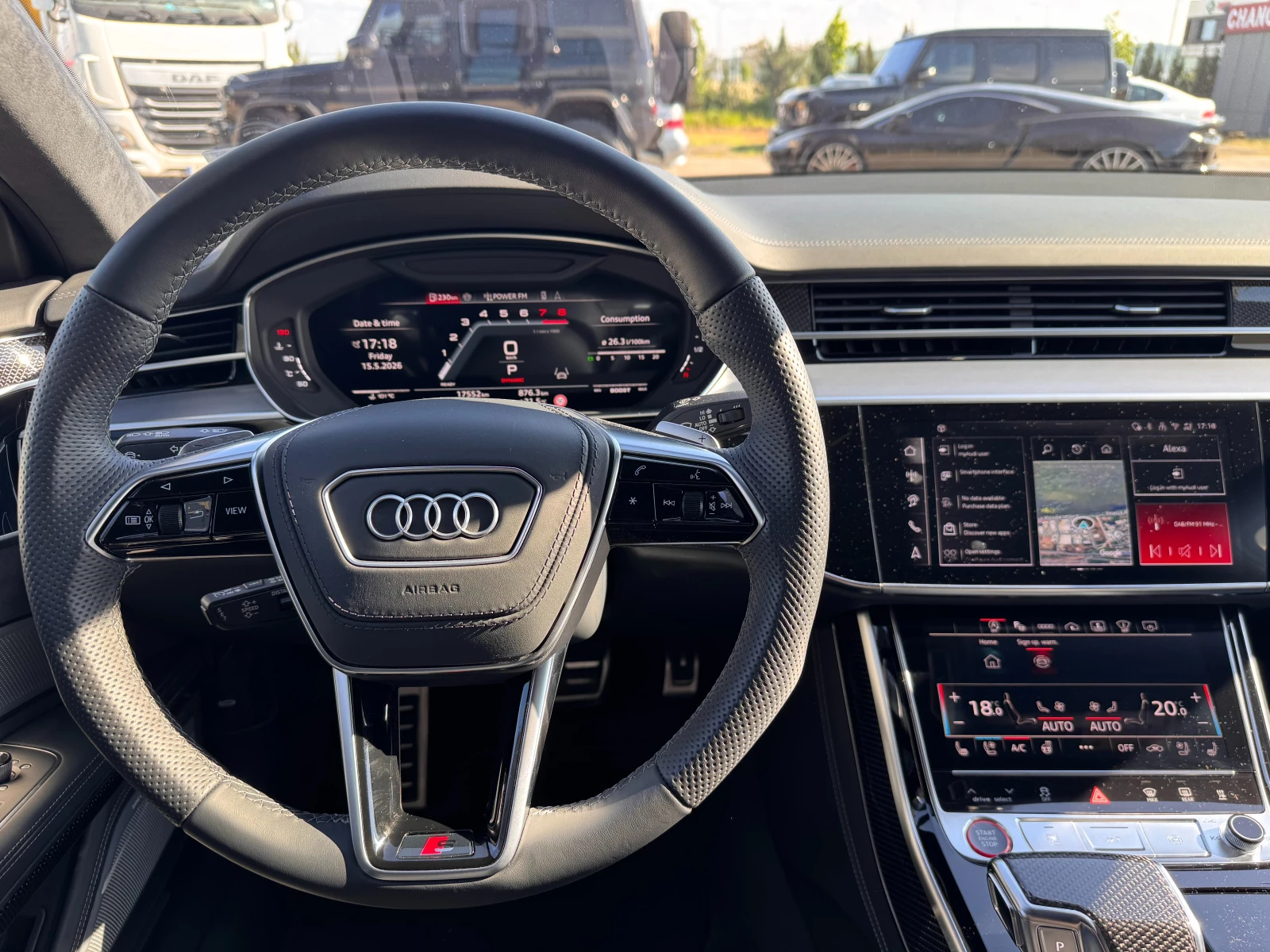 Audi S8 / ГАРАНЦИЯ / B&O / 17000км! / 360 / , снимка 11 - Автомобили и джипове - 54567132