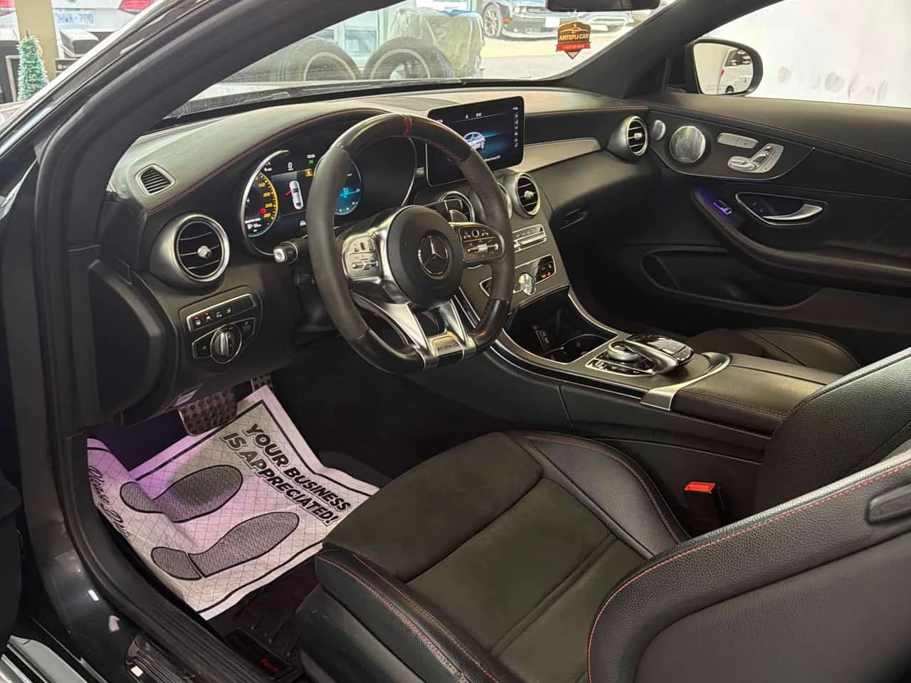 Mercedes-Benz C 43 AMG Coupe * CARFAX * ПОДГРЕВ * LANE ASSIST * , снимка 5 - Автомобили и джипове - 55778136
